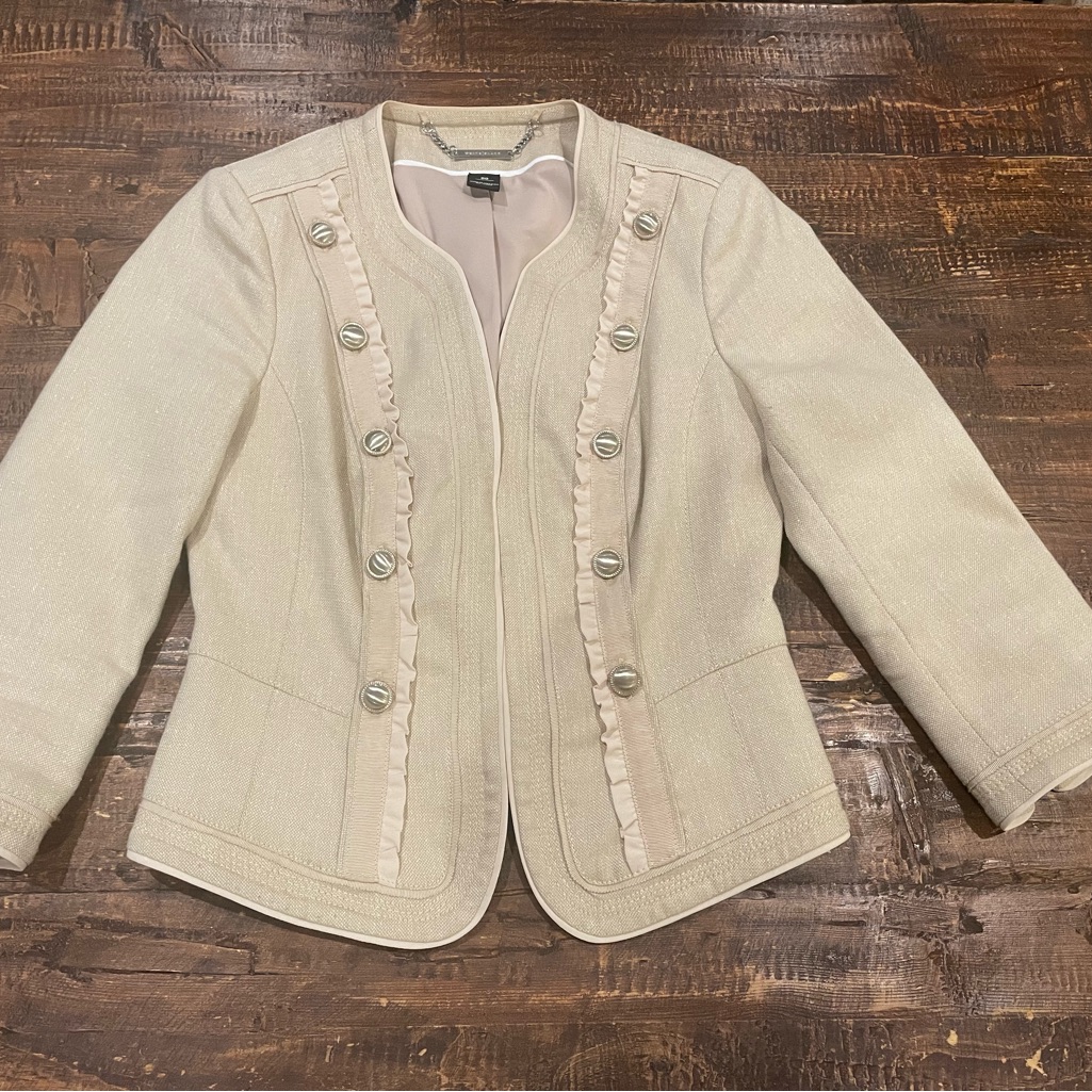 Whbm White House Black Market Jacket Size 00